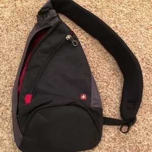 swiss gear single strap backpack